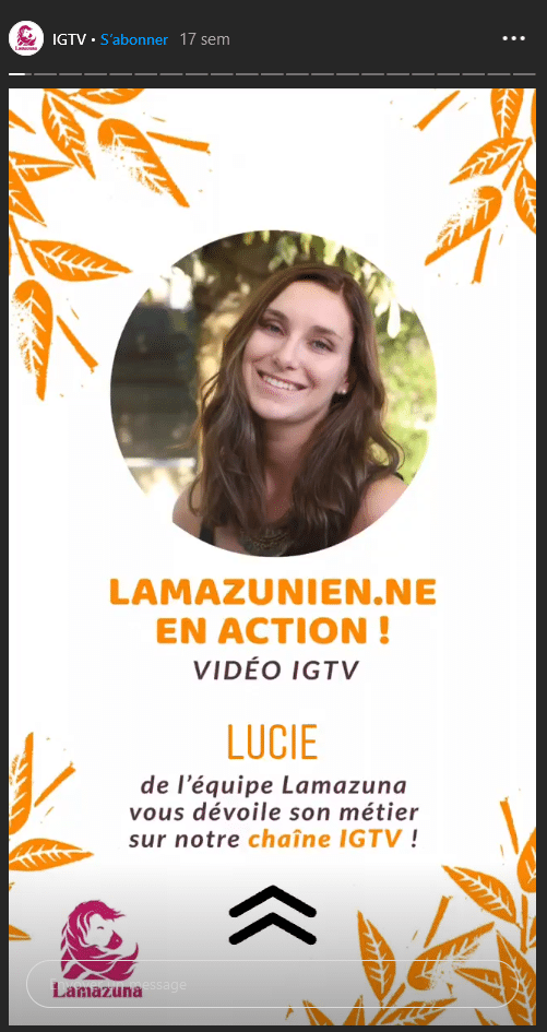 IGTV instagram lamazuna cosmetique