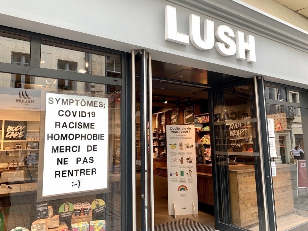 affiche lush montpellier polémique