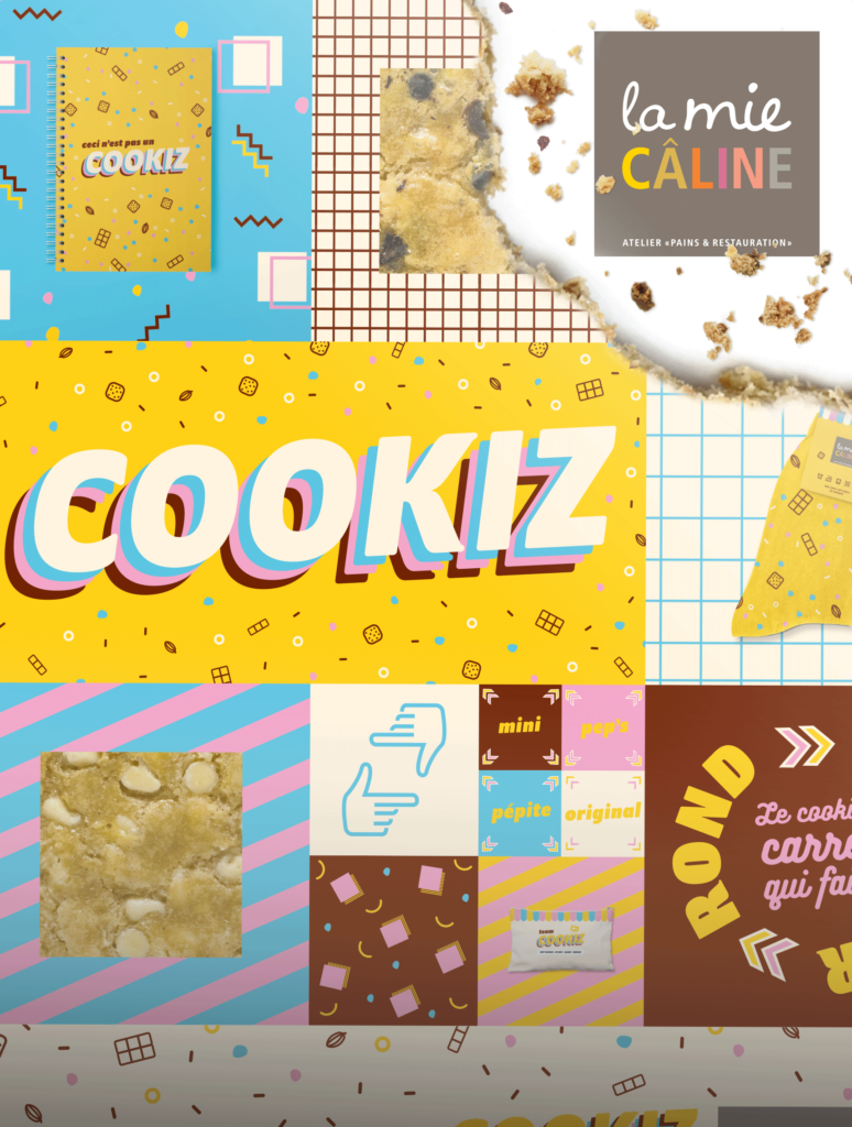 Réalisation Wondercrush_Vignette pour la campagne Cookiz de La Mie Câline