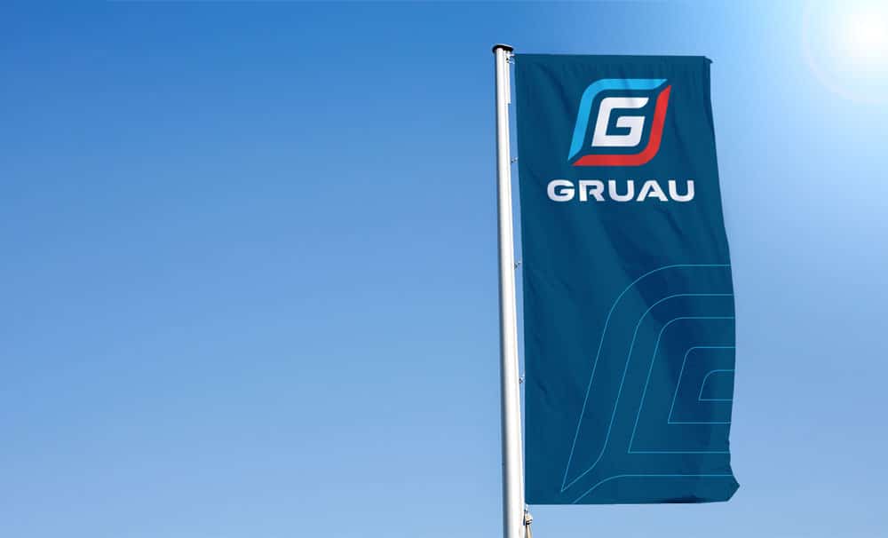 Drapeau logo Gruau