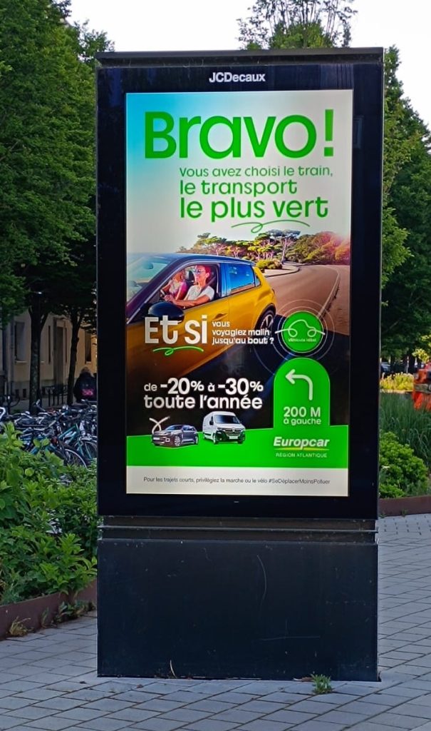 Campagne "Et si..." Europcar Atlantique